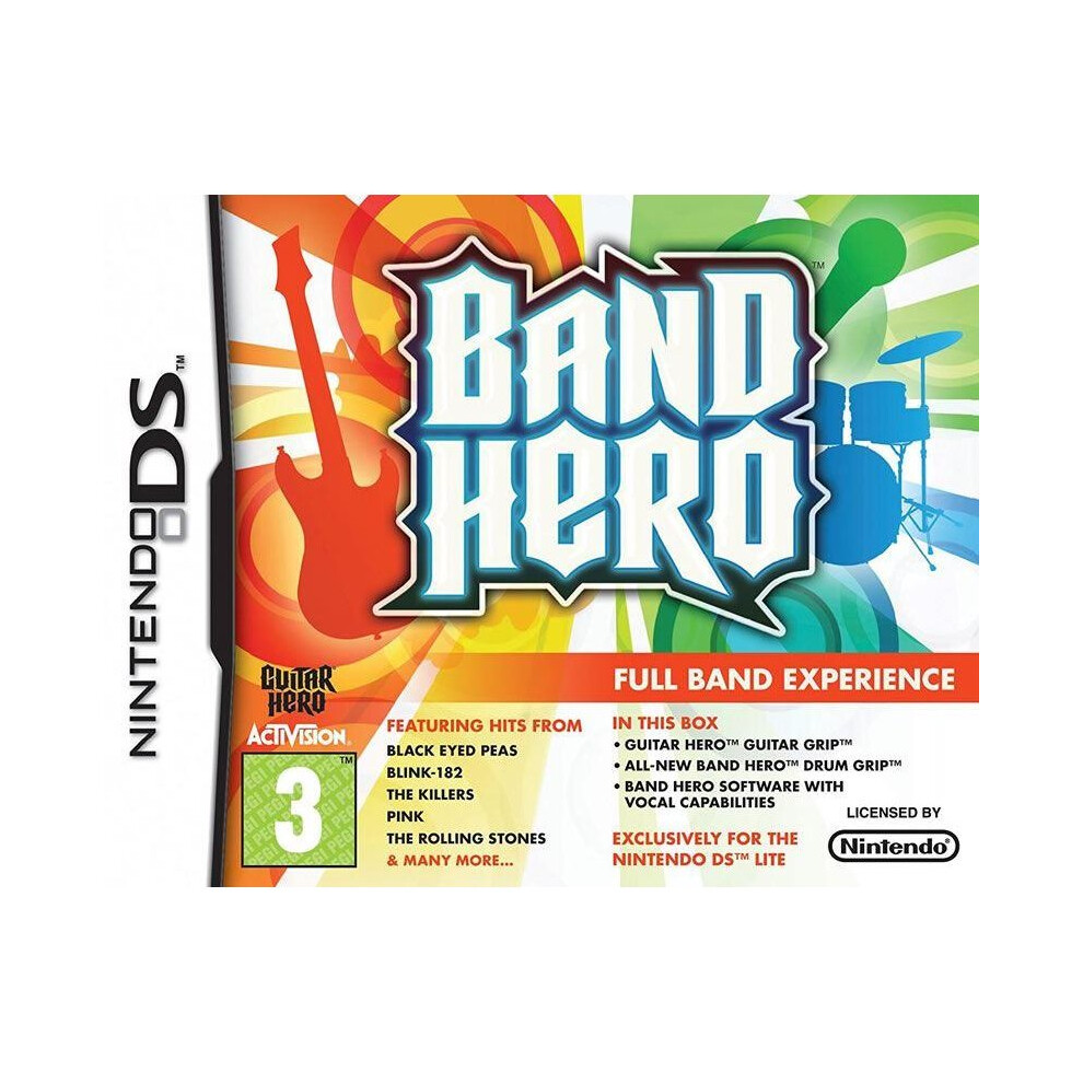 Band Hero Band Bundle Nintendo Ds Game 5030917074462