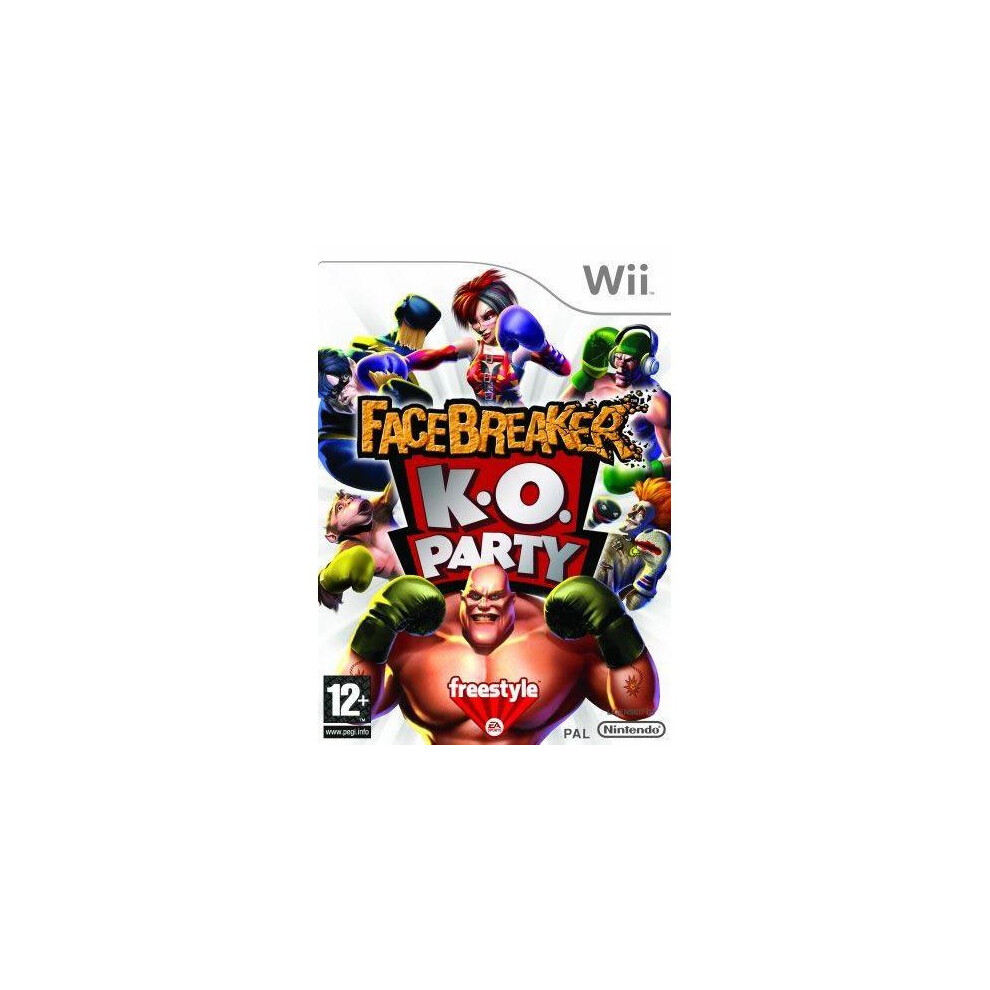 Facebreaker K.O Party Nintendo Wii Game