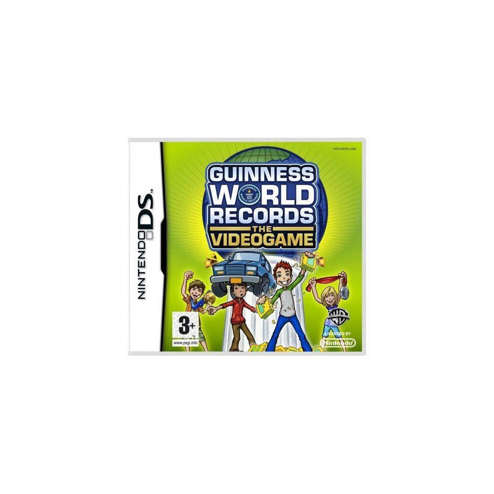 Guinness Book Of Records The Videogame Nintendo DS Game