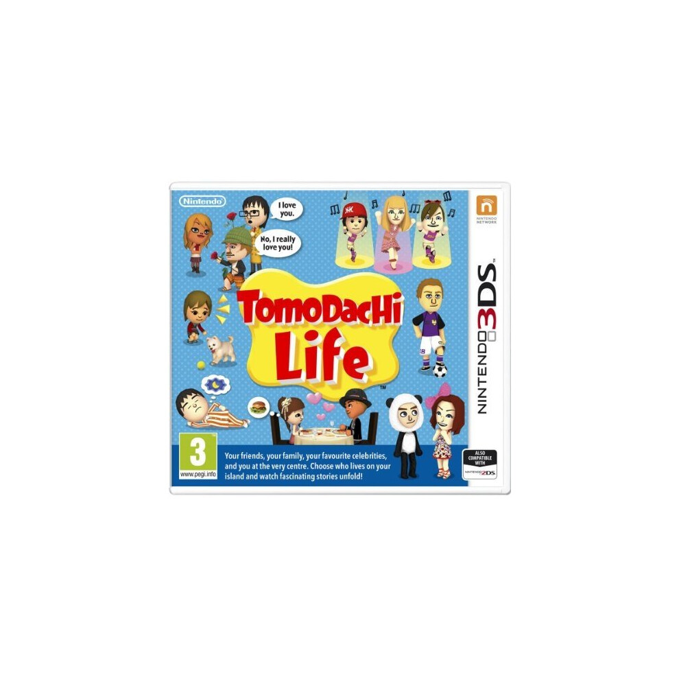 Tomodachi Life Nintendo 3DS