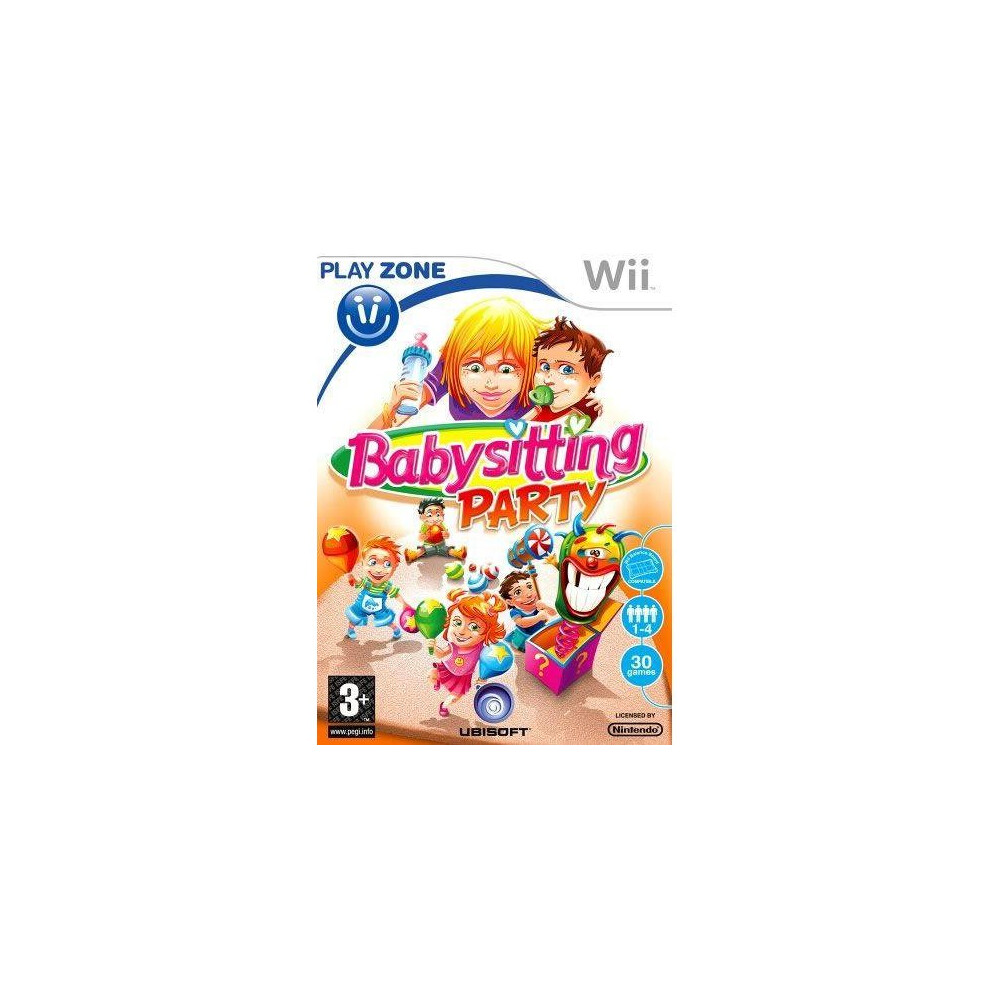 Babysitting Party Nintendo Wii Game 3307211504288