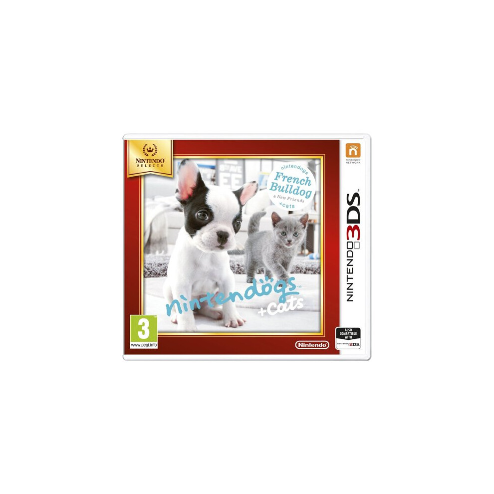 3DS Nintendogs and Cats (French Bulldog Plus NF) Selects Nintendo 3DS Game