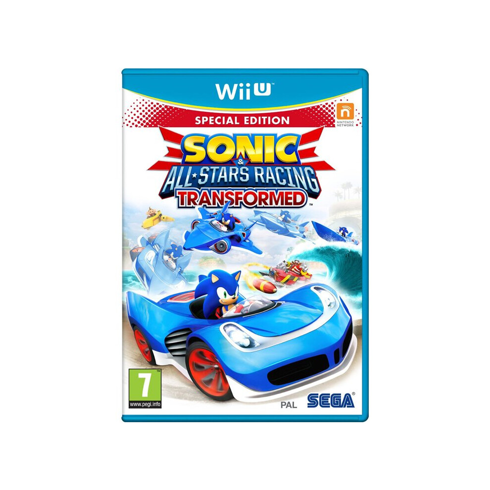 Sonic All Stars Racing Transformed Limited Edition Nintendo Wii U 5055277019885