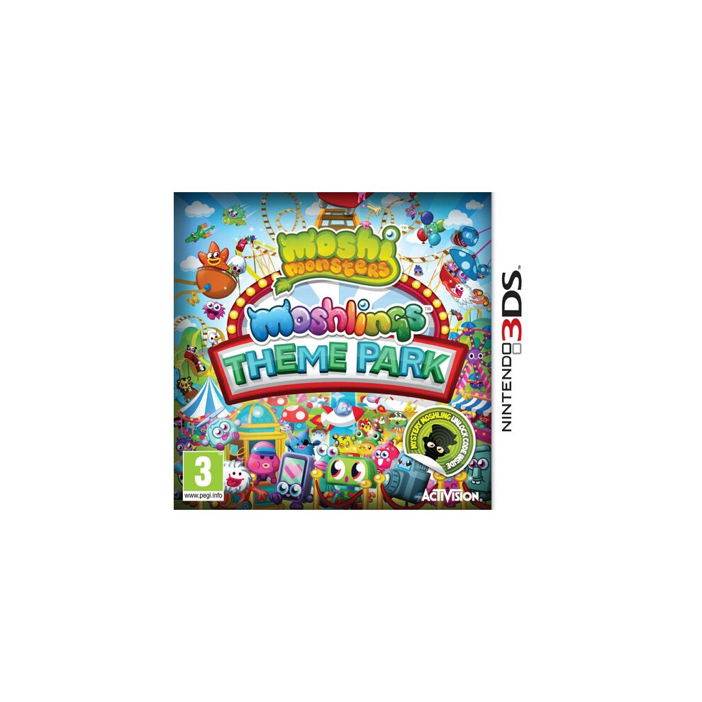 Moshi Monsters Moshlings Theme Park Nintendo 3Ds 5030917113802