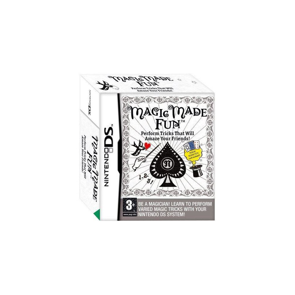 Magic Made Fun (AKA Master of Illusion) Nintendo DS Game-image-OPC-P86WS2-NEW