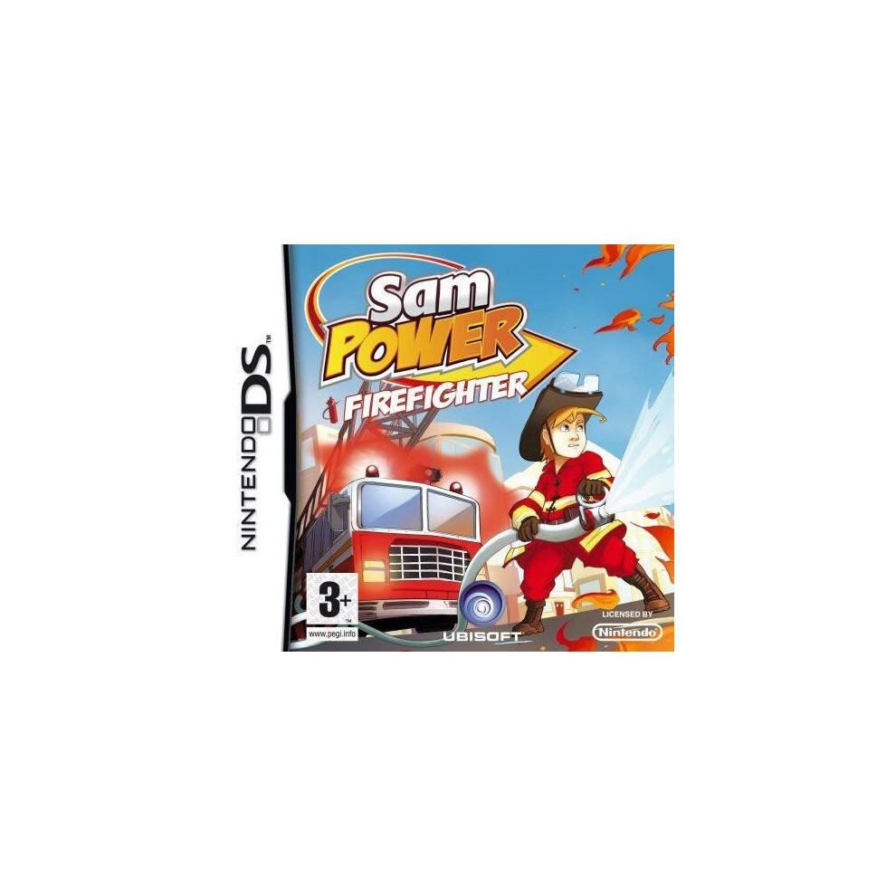 Sam Power Fire Fighter Nintendo Ds Game 3307211608665