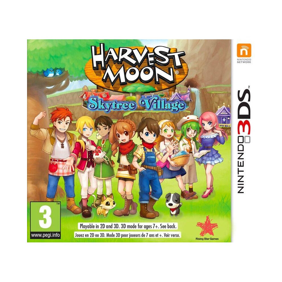 Harvest Moon Skytree Village Game Nintendo 3Ds 5060102954590