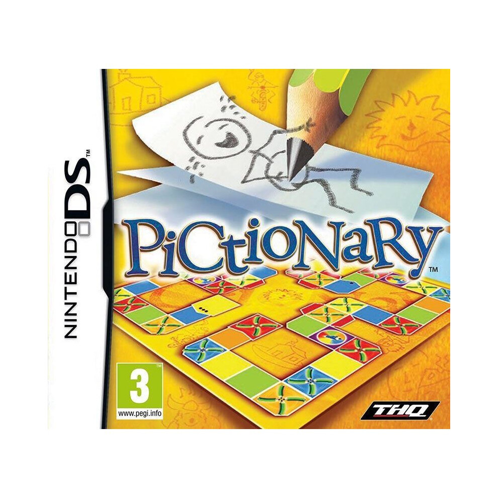 Thq Pictionary Nintendo Ds Game Size 3
