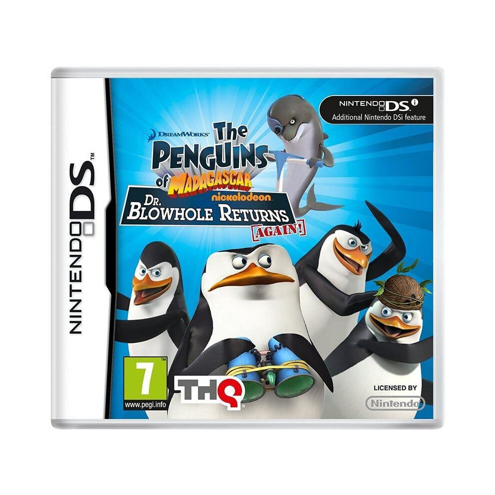 Penguins Of Madagascar - Dr. Blowhole Returns Again Nintendo Ds Game 4005209145343