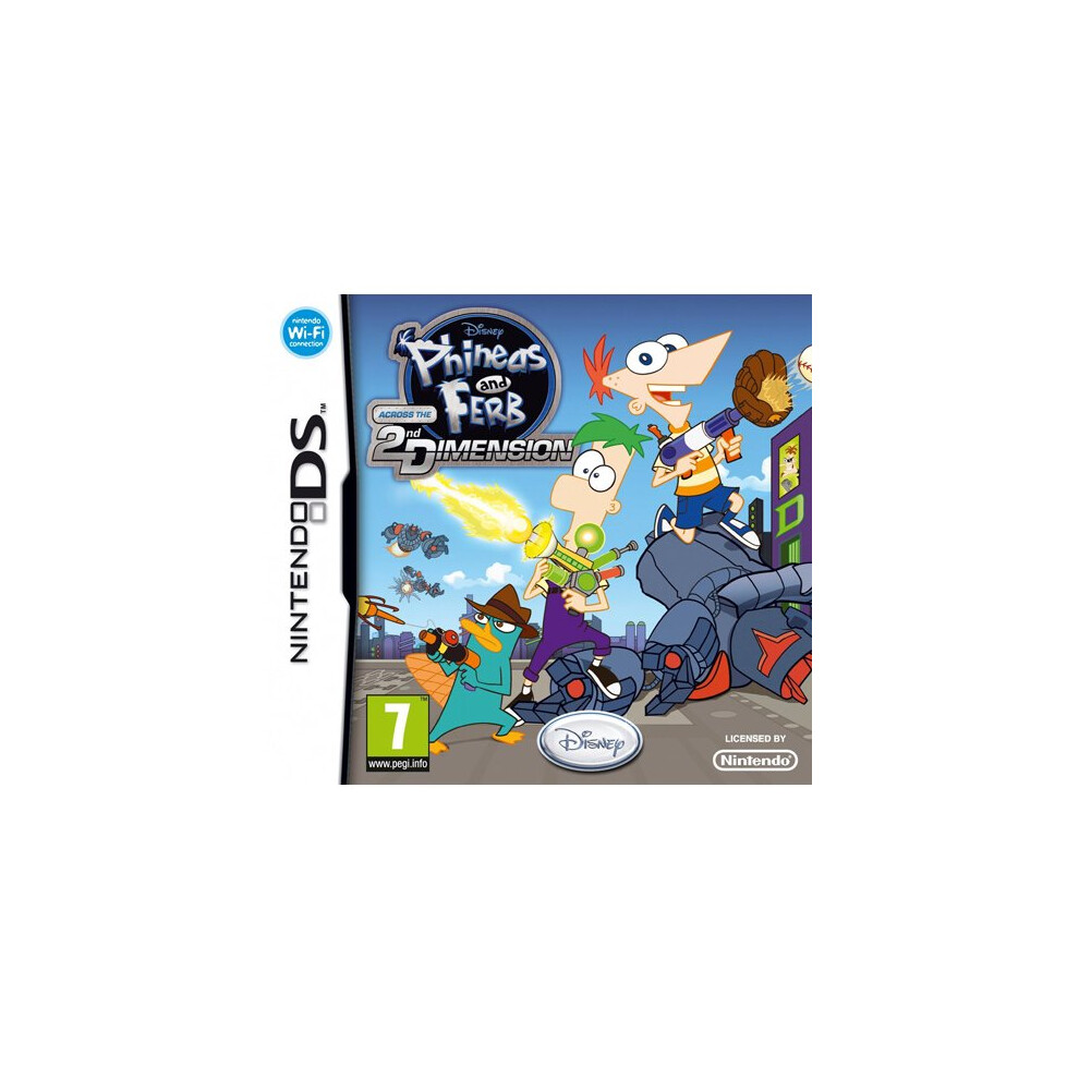 Phineas And Ferb Across The 2Nd Dimension Nintendo Ds 8717418320720