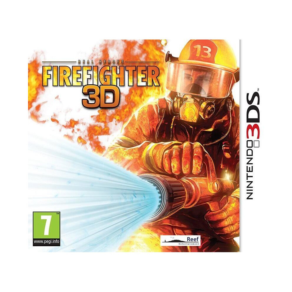 Real Heroes Firefighter 3D Nintendo 3Ds Video Game 5060112431043