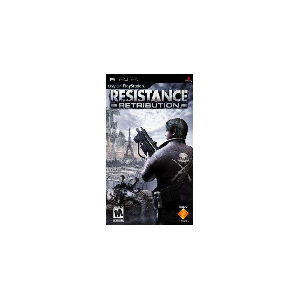 Playstation Resistance Retribution Sony Psp Game