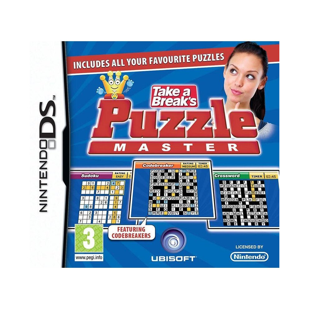 Take A Breaks Puzzle Master Nintendo Ds Game 3307211688544