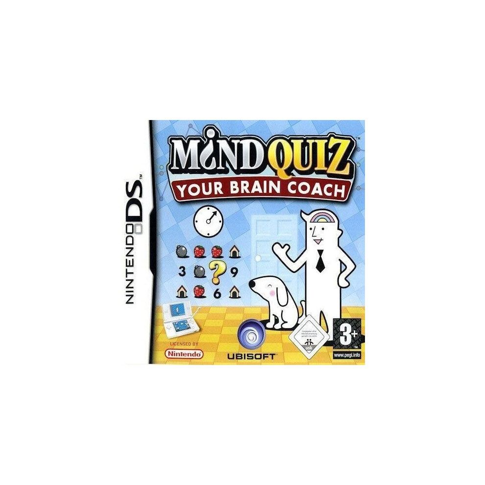 Mind Quiz Your Brain Coach Nintendo Ds Game 3307210247377