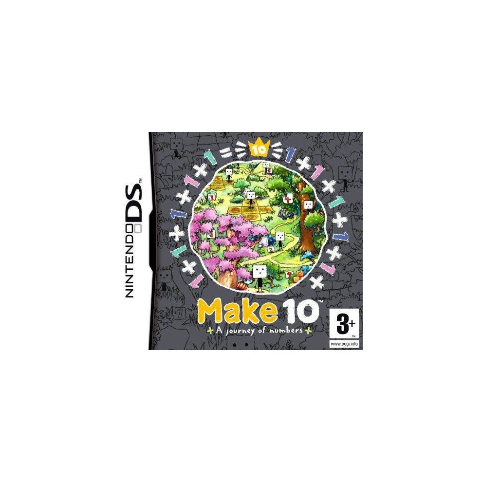 Make 10 Journey of Numbers Nintendo DS Game