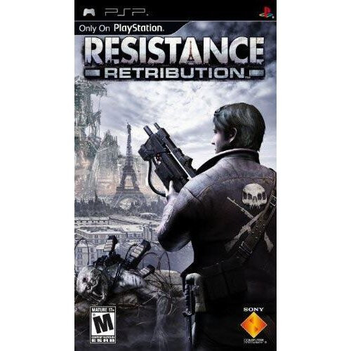 Refurbished Playstation Resistance Retribution Sony PSP Game 2