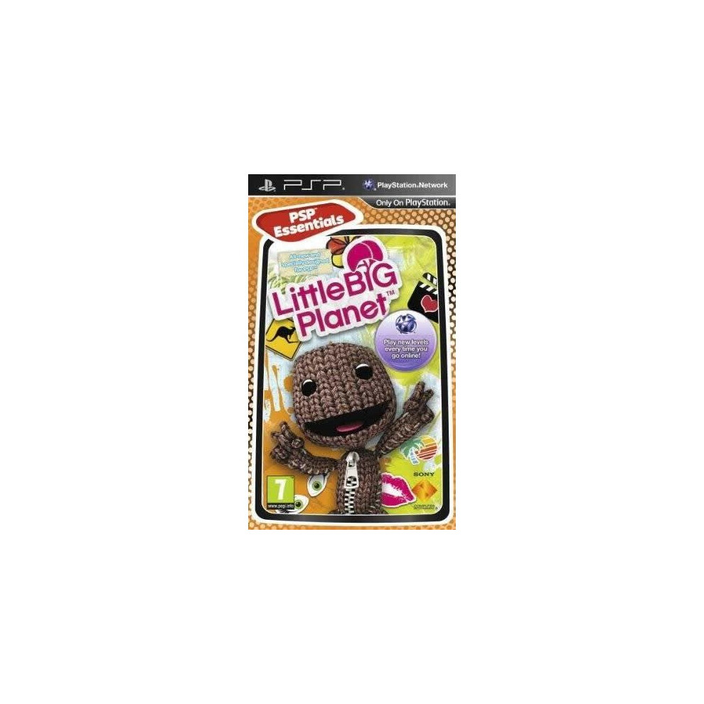 Playstation Little Big Planet Essential Edition Sony Psp Game