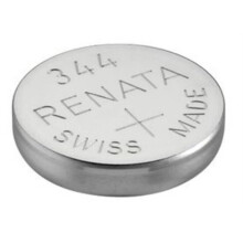 Renata 1.55 Volt Watch Battery 344 Replaces - Pack of 10 (SR1136SW)