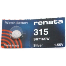 Renata Mercury Free Watch Battery 315 (SR716SW) - Pack of 10