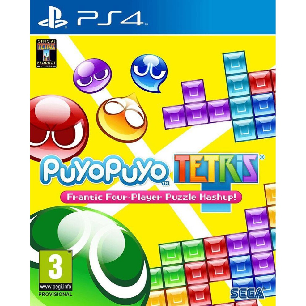 Puyo Puyo Tetris Ps4 Game 4020628817169