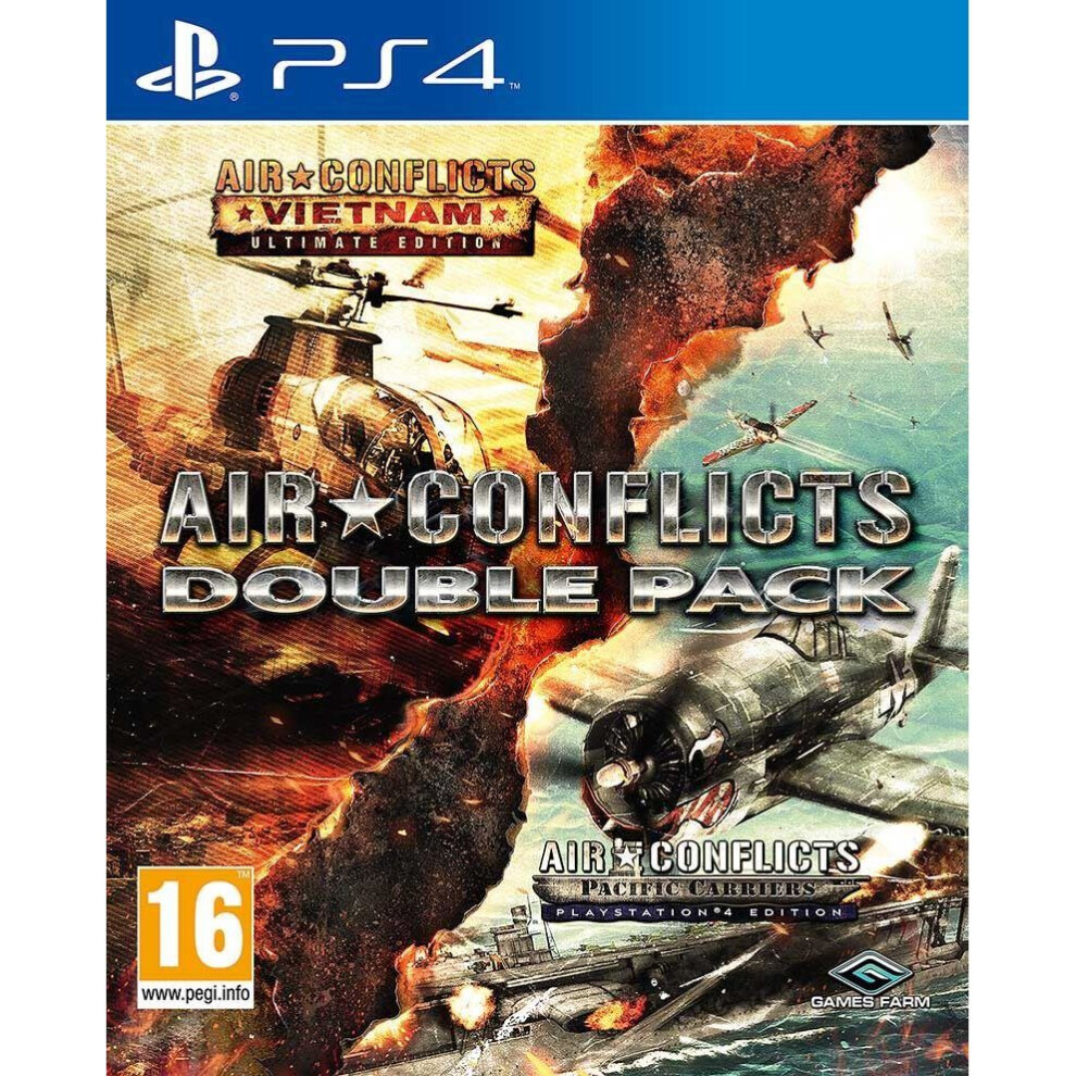 Air Conflicts Double Pack Vietnam And Pacific Carriers Game Ps4 4260089417250