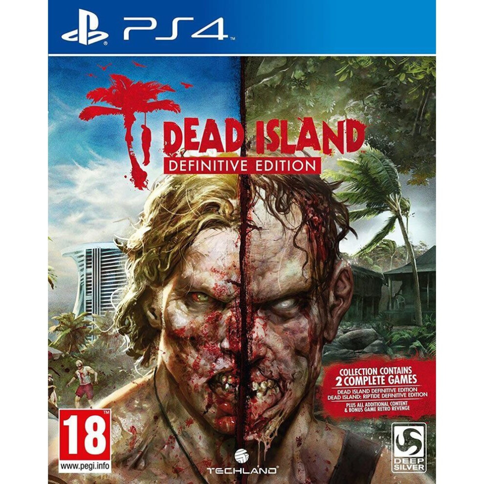 Dead Island Definitive Edition Ps4 Game Silver 4020628844585