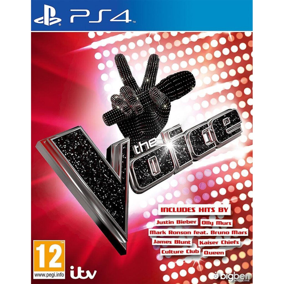 The Voice Standard edition Game only PS4-image-OPC-P86VQH-REFURBISHED