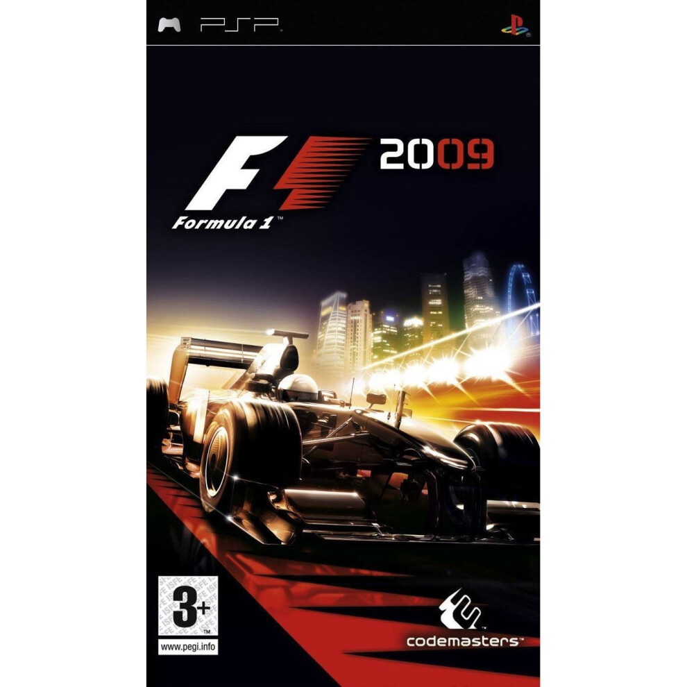 Formula 1 2009 Sony Psp Game 5024866342147