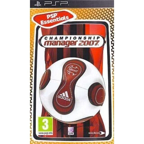 Championship Manager 2007 Essentials Edition Sony Psp Game