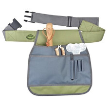 Esschert Design Garden Tool Belt Grey Waist Holder Pouch Pocket Carrier GT87