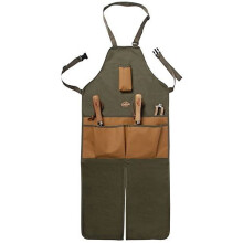 Garden Apron with Long Split Front