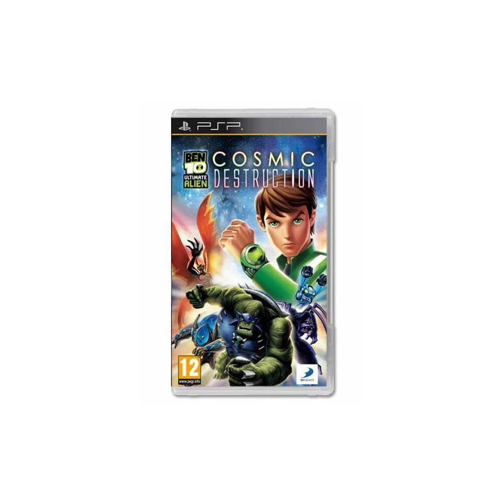 Ben 10 Ultimate Alien Cosmic Destruction Sony PSP Game