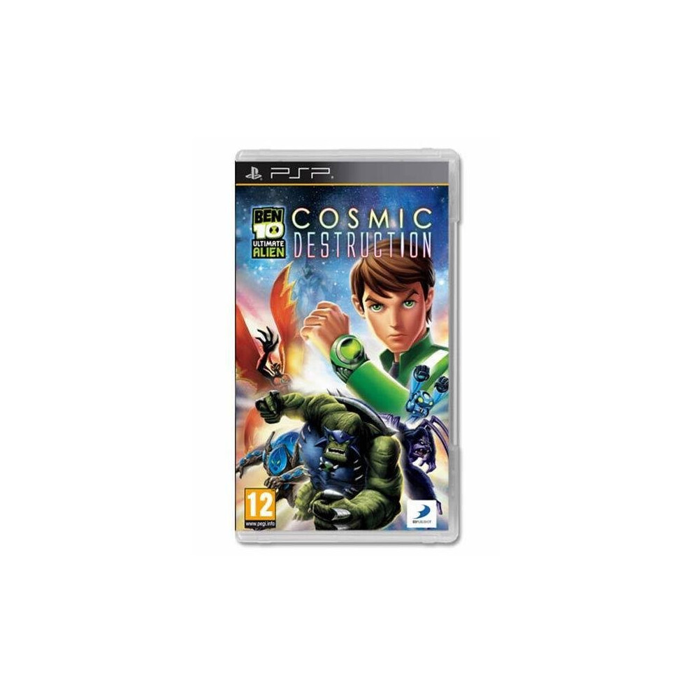 Ben 10 Ultimate Alien Cosmic Destruction Sony Psp Game 3391891962391