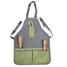 Esschert Design Short Garden Apron Green/Grey