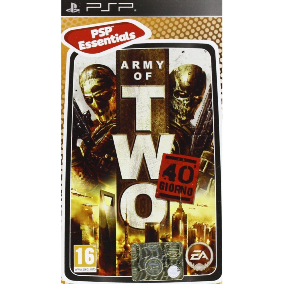 Army Of Two The 40Th Day Essentials Edition Sony Psp Game 5030942109795