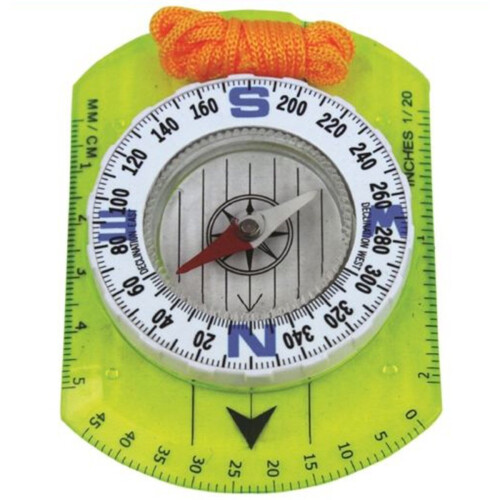 Highlander Highlander Orienteering Compass with Lanyard