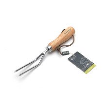 Burgon & Ball Stainless Steel Weeding Fork - RHS Endorsed