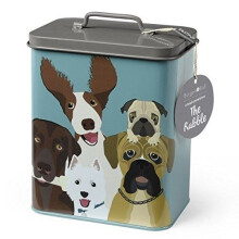 Pet Treat Tin - The Rabble Dog Tin - Dog Treat Tin