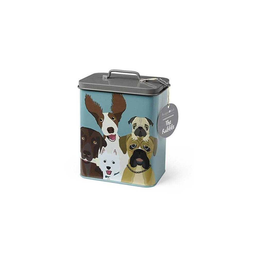 Pet Treat Tin - The Rabble Dog Tin - Dog Treat Tin