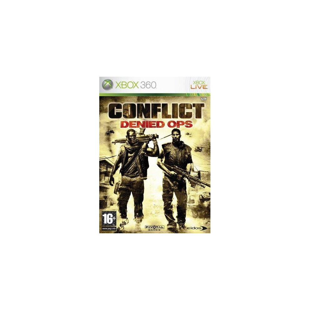 Conflict Denied Ops Xbox 360 Game 5021290034808