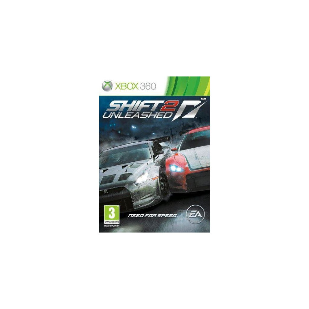 Xbox Need For Speed Shift 2 Unleashed 360 Game