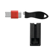 Kensington K67915WW Flat key Black,Red cable lock
