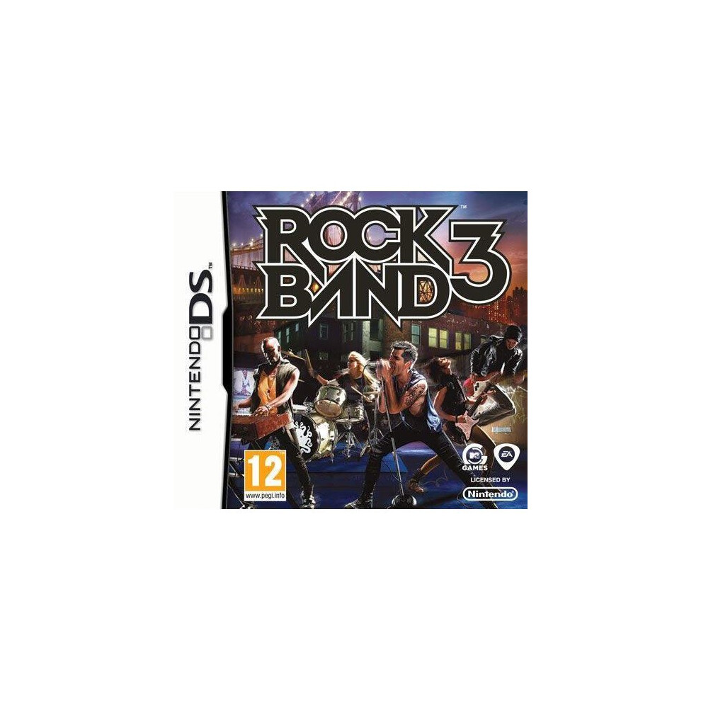 Rockband 3 Nintendo DS Game