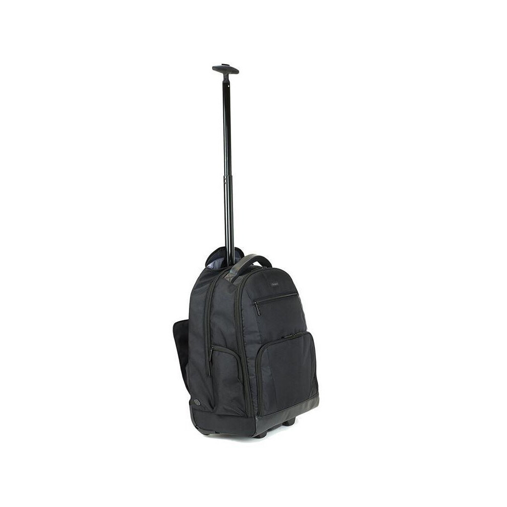 Targus City Gear Rolling Laptop Computer Backpack fits 15-15.6 Inch - Black