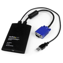 Adaptador de carro de emergencia - STARTECH - NOTECONS02 - USB 2.0 - VGA - 1920 x 1200 píxeles
