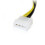 StarTech.com StarTech.com 6in LP4 to 8 Pin PCI Express Video Card Power Cable Adapter 2