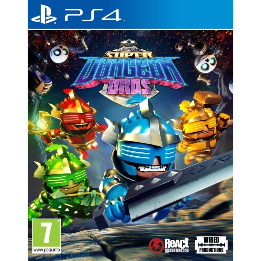 Nordic Games Super Dungeon Bros. Ps4 Game