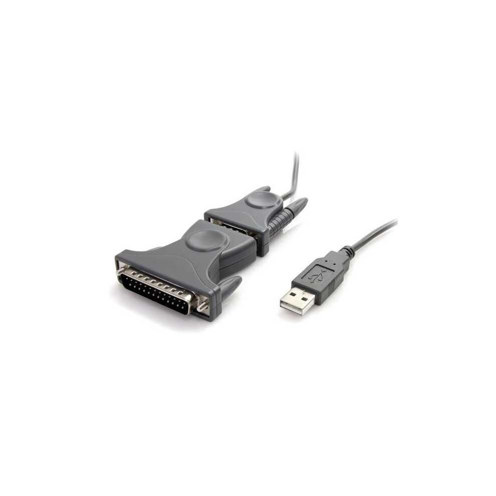 Startech.com Usb To Rs232 Db9/Db25 Serial Adapter Cable - M/M