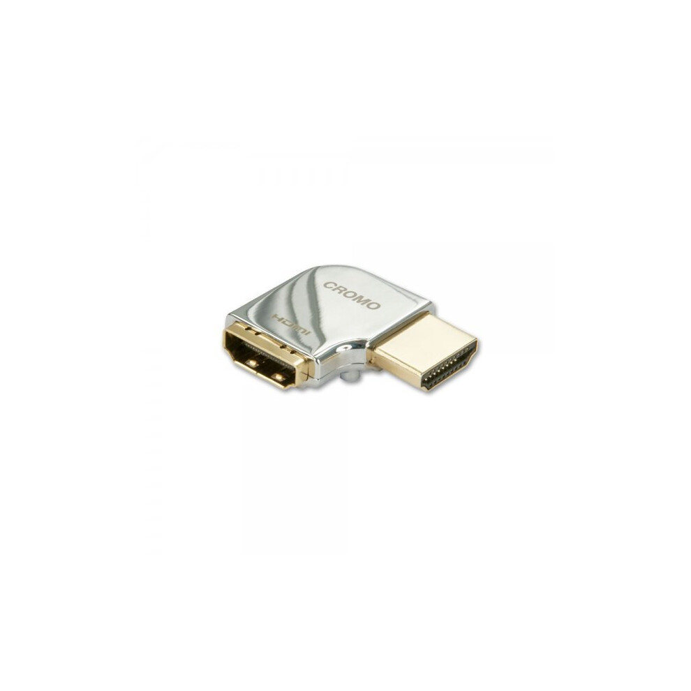 Lindy Cromo Hdmi Male To Hdmi Female 90 Degree Right Angle Adapter - Right 4002888415071