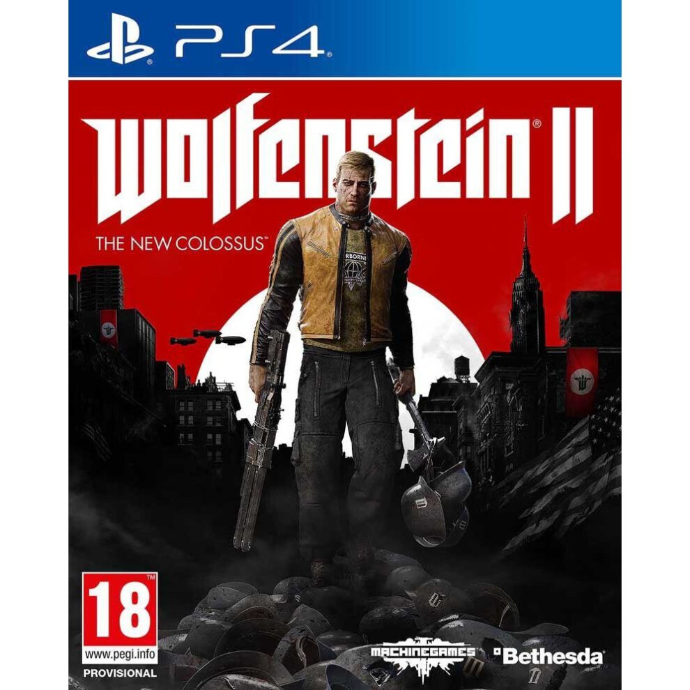 Bethesda Wolfenstein Ii The New Colossus - Video Game - Ps4